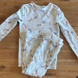 Cuddl Duds Kids Unicorn Pajama Set